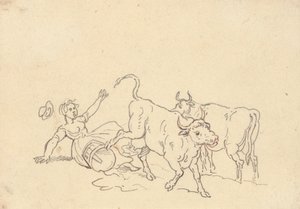 Desenho do álbum de Thomas Rowlandson