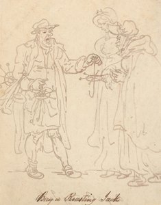 Desenho do álbum de Thomas Rowlandson
