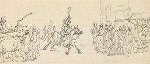 Desenho do álbum de Thomas Rowlandson