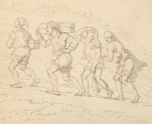 Desenho do álbum de Thomas Rowlandson