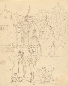 Desenho do álbum de Thomas Rowlandson