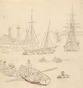 Desenho do álbum de Thomas Rowlandson