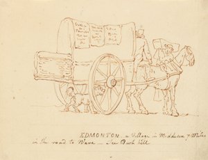Desenho do álbum de Thomas Rowlandson