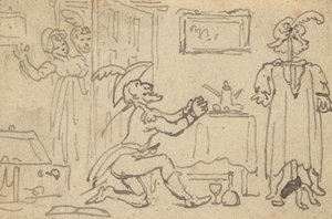 Desenho do álbum de Thomas Rowlandson
