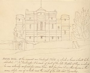 Desenho do álbum de Thomas Rowlandson