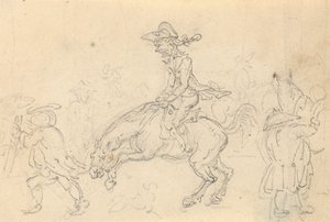 Desenho do álbum de Thomas Rowlandson