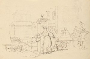 Desenho do álbum de Thomas Rowlandson