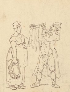 Desenho do álbum de Thomas Rowlandson