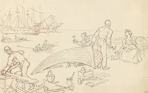 Desenho do álbum de Thomas Rowlandson