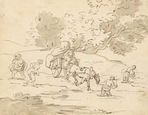 Desenho do álbum de Thomas Rowlandson