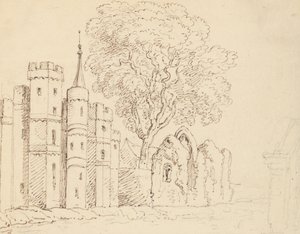 Desenho do álbum de Thomas Rowlandson