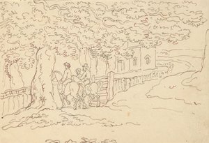 Desenho do álbum de Thomas Rowlandson