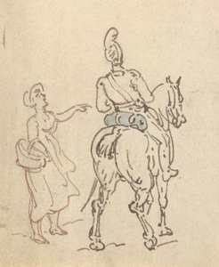 Desenho do álbum de Thomas Rowlandson