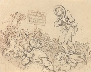 Desenho do álbum de Thomas Rowlandson