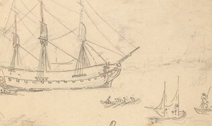 Desenho do álbum de Thomas Rowlandson