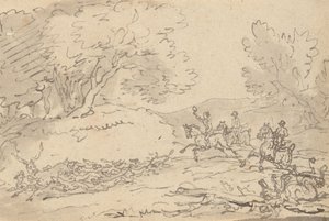 Desenho do álbum de Thomas Rowlandson