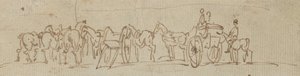 Desenho do álbum de Thomas Rowlandson