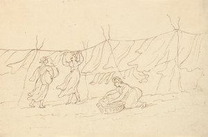 Desenho do álbum de Thomas Rowlandson