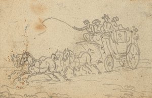 Desenho do álbum de Thomas Rowlandson