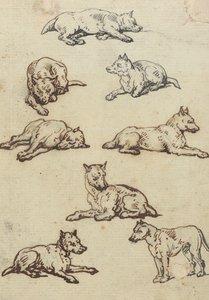 Desenho do álbum de Thomas Rowlandson