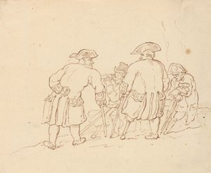 Desenho do álbum de Thomas Rowlandson
