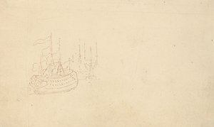 Desenho do álbum de Thomas Rowlandson