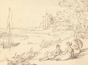 Desenho do álbum de Thomas Rowlandson