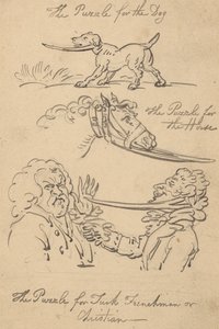 Desenho do álbum de Thomas Rowlandson