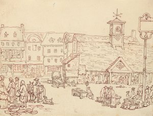 Desenho do álbum de Thomas Rowlandson