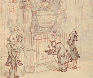 Desenho do álbum de Thomas Rowlandson