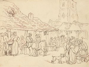 Desenho do álbum de Thomas Rowlandson