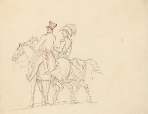 Desenho do álbum de Thomas Rowlandson