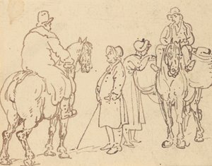Desenho do álbum de Thomas Rowlandson