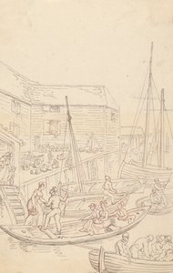 Desenho do álbum de Thomas Rowlandson