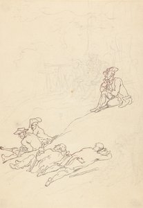 Desenho do álbum de Thomas Rowlandson