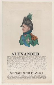 Alexandre, abril de 1814., abril de 1814. de Thomas Rowlandson