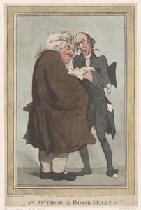 Um autor e livreiro, 14 de julho de 1797., 14 de julho de 1797. de Thomas Rowlandson
