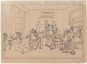 Exército, 5 de novembro de 1787., 5 de novembro de 1787. de Thomas Rowlandson