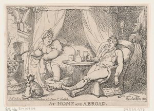 Em casa e no exterior, 28 de fevereiro de 1807., 28 de fevereiro de 1807. de Thomas Rowlandson