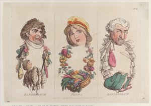 Barberorum, Flora, Lawyerorum, 15 de agosto de 1800., 15 de agosto de 1800. de Thomas Rowlandson