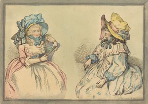 Belezas, publicado 1792. de Thomas Rowlandson