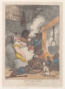 Bitter Fare or Sweeps Regaling, 1812., 1812. de Thomas Rowlandson