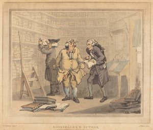 Livreiro e Autor de Thomas Rowlandson