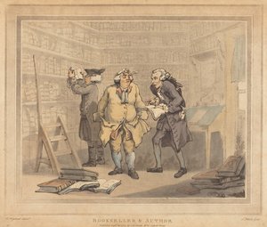 Livreiro e autor de Thomas Rowlandson