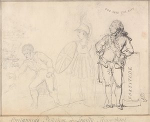 A Proteção da Grã-Bretanha, ou A Lealdade Triunfante de Thomas Rowlandson
