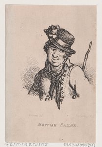 Marinheiro britânico, abril de 1808., abril de 1808. de Thomas Rowlandson