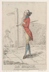 Capitão Epílogo, 7 de março de 1786., 7 de março de 1786. de Thomas Rowlandson