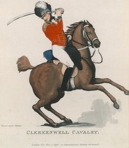 Cavalaria Clerkenwell de Thomas Rowlandson