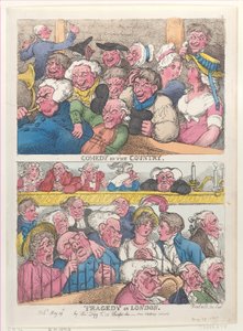 Comedy in the Country, Tragedy in London, 29 de maio de 1807., 29 de maio de 1807. de Thomas Rowlandson