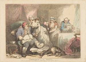 Alívio da gota de Thomas Rowlandson